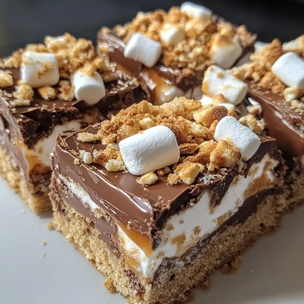 Nostalgic S'mores Bars: Mess-Free Treat for Any Occasion